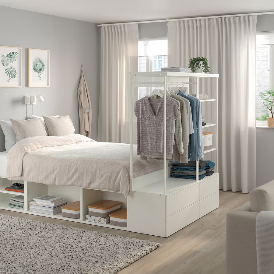 lit avec rangements aménagement logement étudiant lit avec rangements aménagement logement étudiant