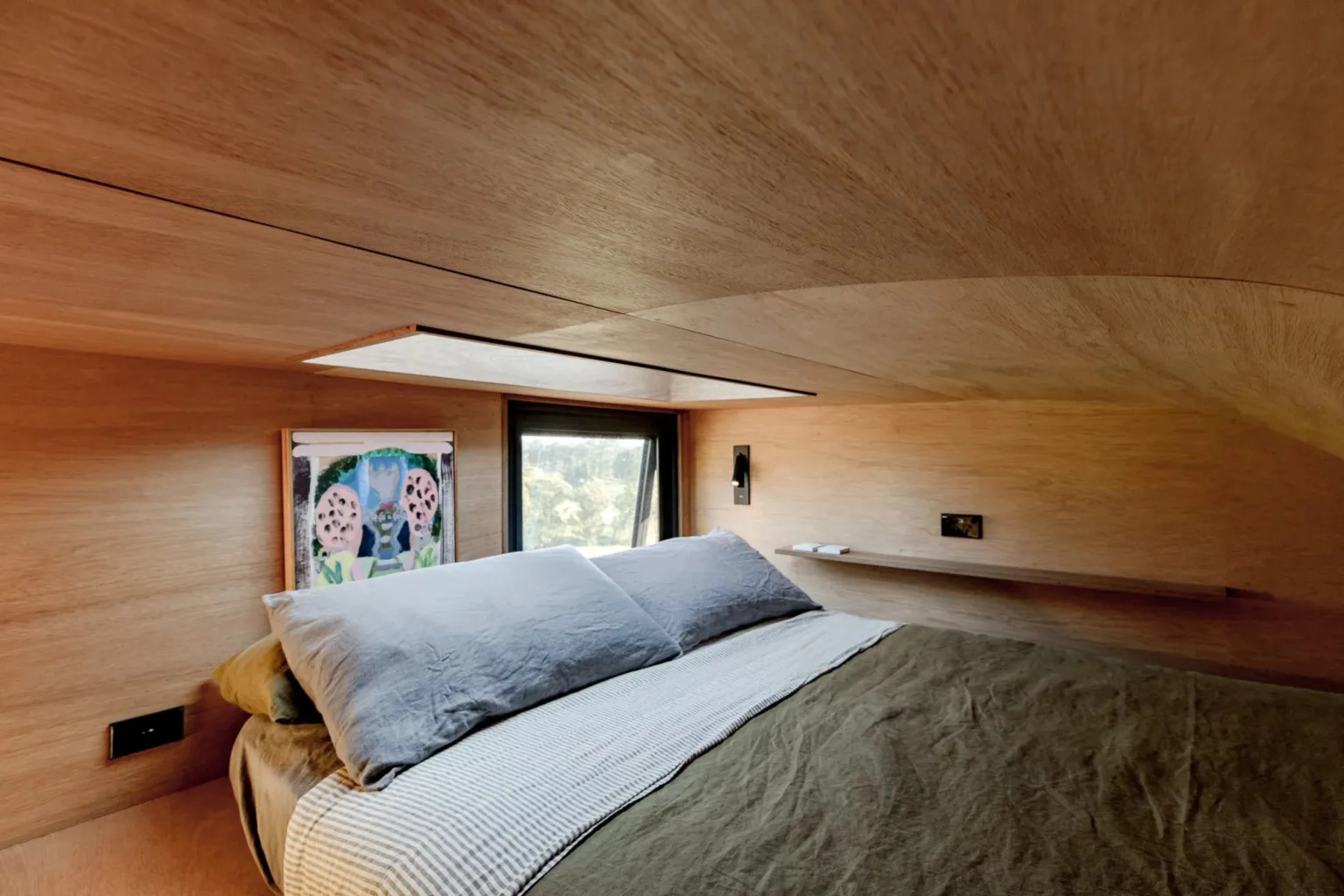 chambre sur mezzanine Base Cabin chambre sur mezzanine Base Cabin