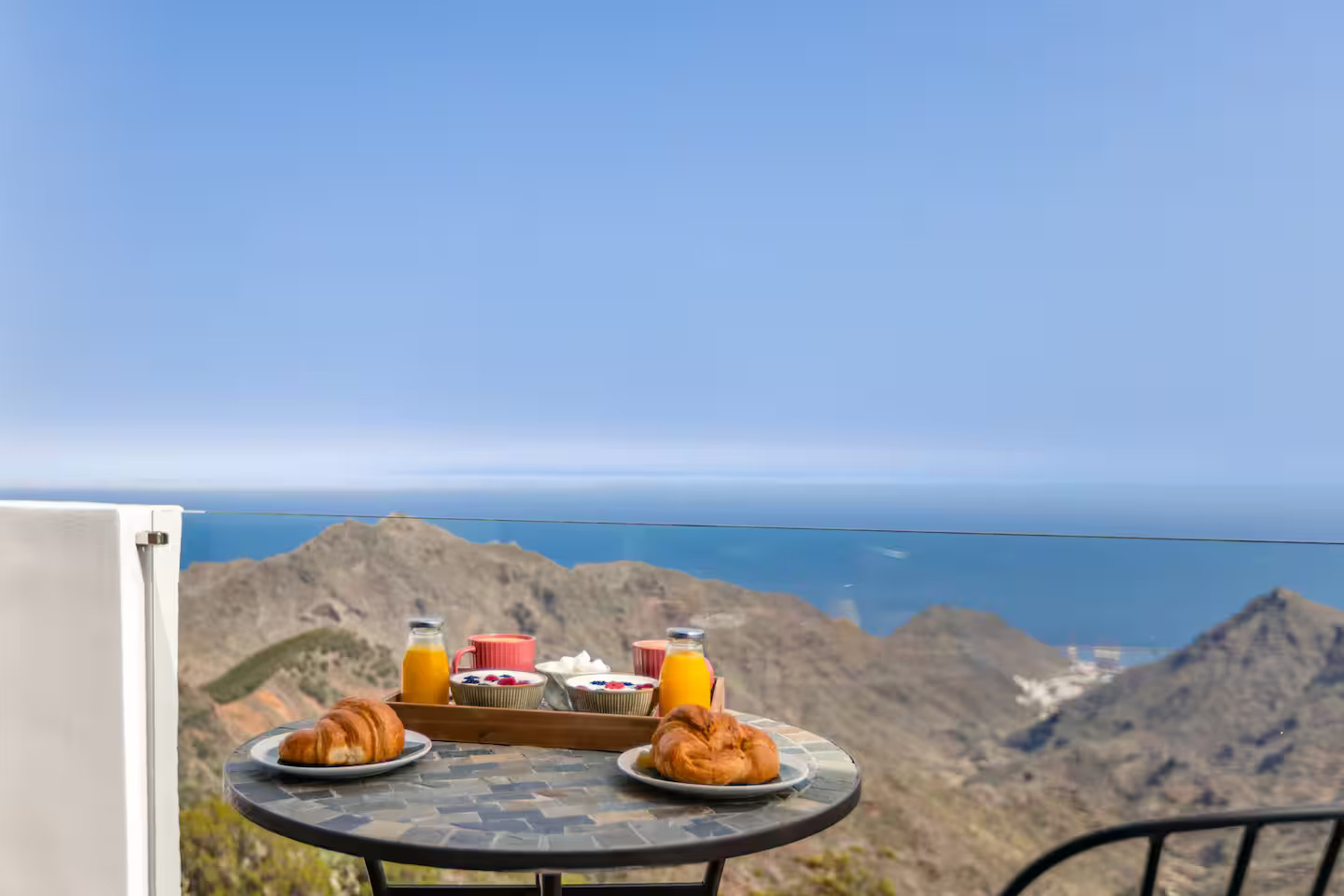 balcon vue mer Tenerife Laurel Retreat balcon vue mer Tenerife Laurel Retreat