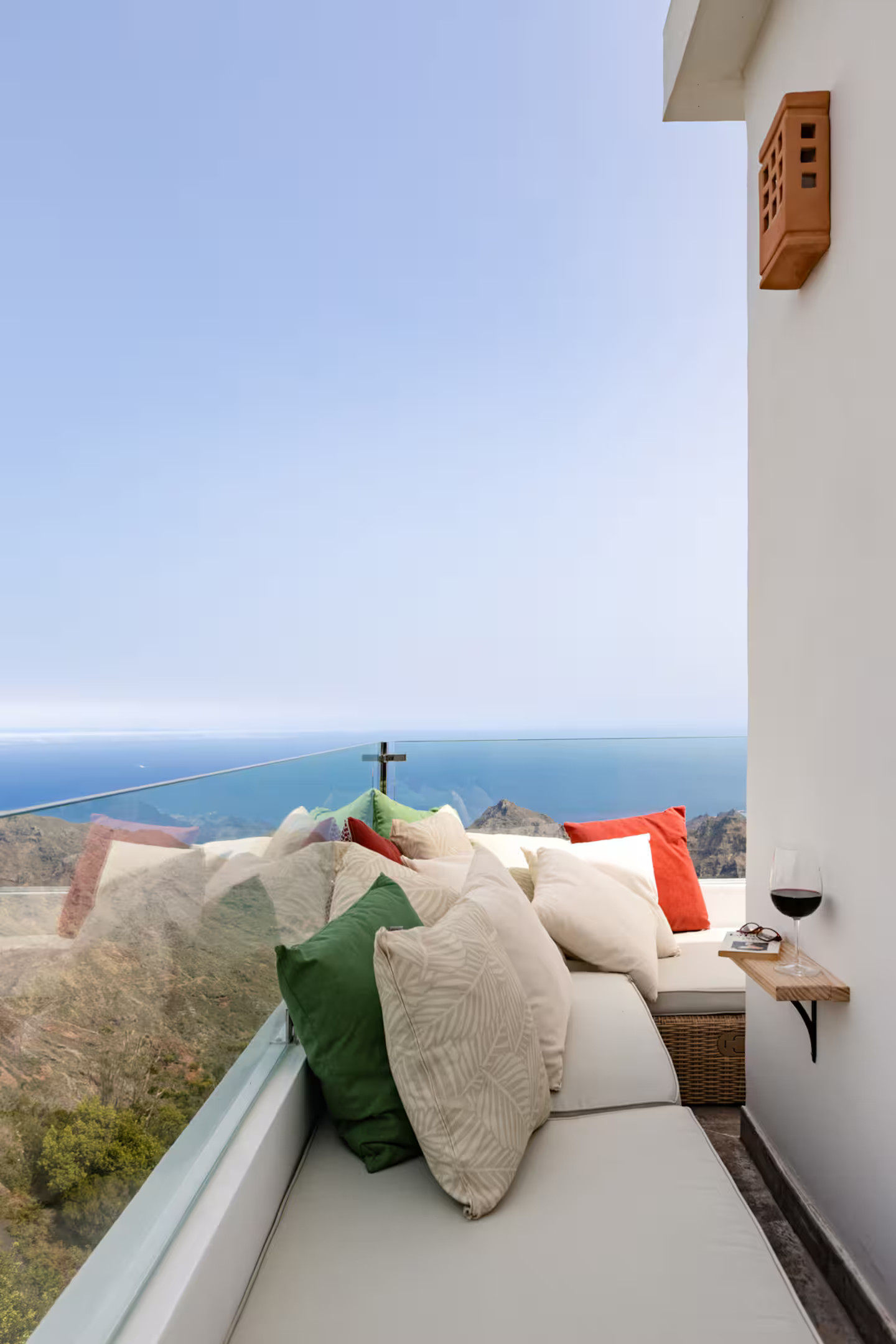 balcon vue mer Tenerife Laurel Retreat balcon vue mer Tenerife Laurel Retreat