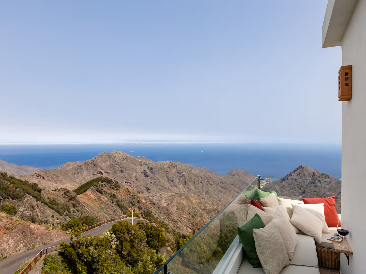 balcon vue mer Tenerife Laurel Retreat balcon vue mer Tenerife Laurel Retreat