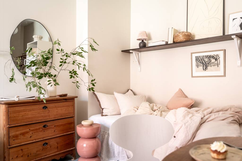 espace chambre studio 23m2 décoration bohème et scandinave espace chambre studio 23m2 décoration bohème et scandinave
