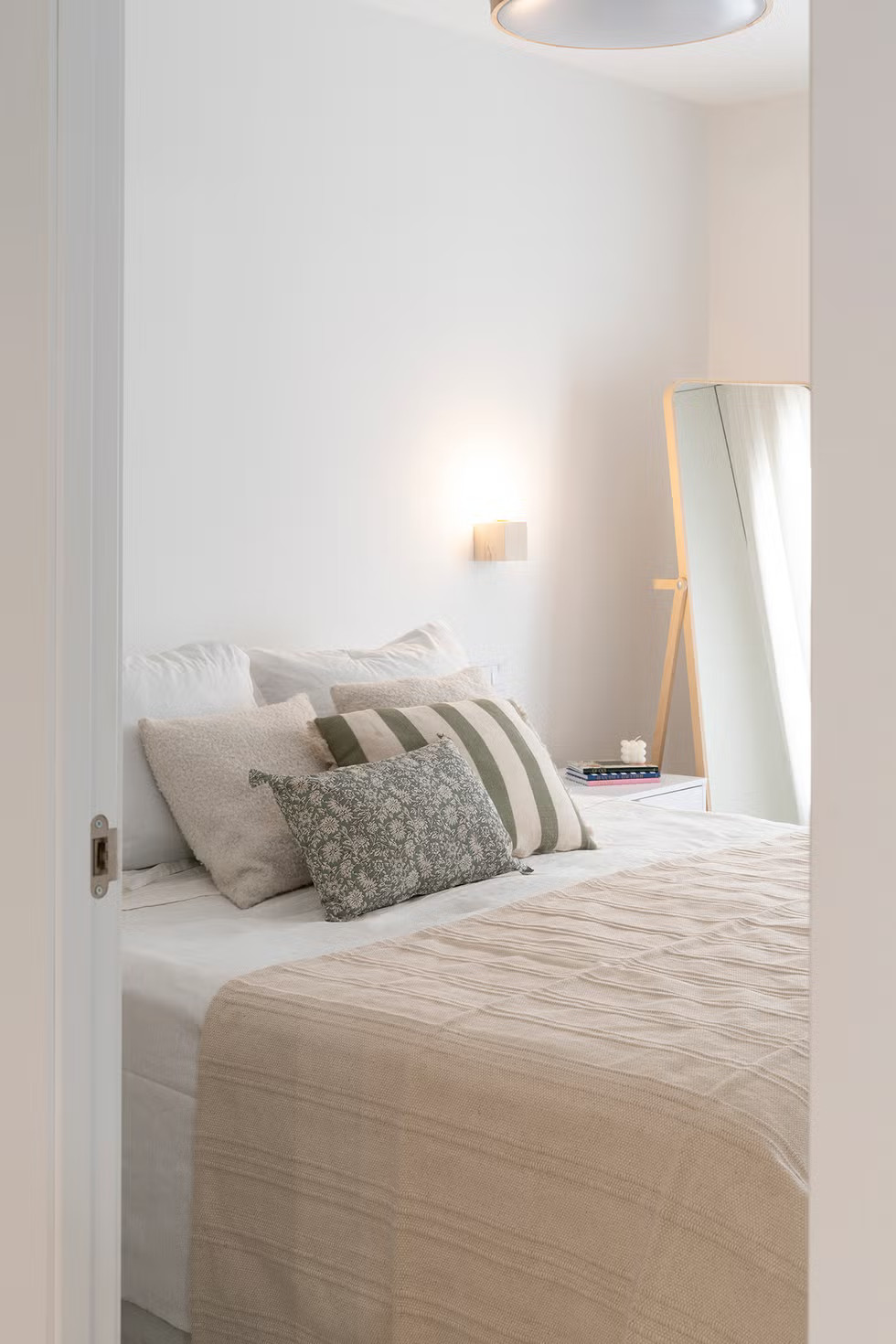 chambre décoration naturelle et contemporaine