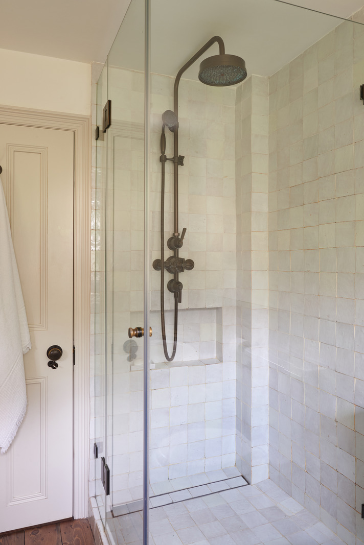 salle de bain avec zelliges blanches salle de bain avec zelliges blanches