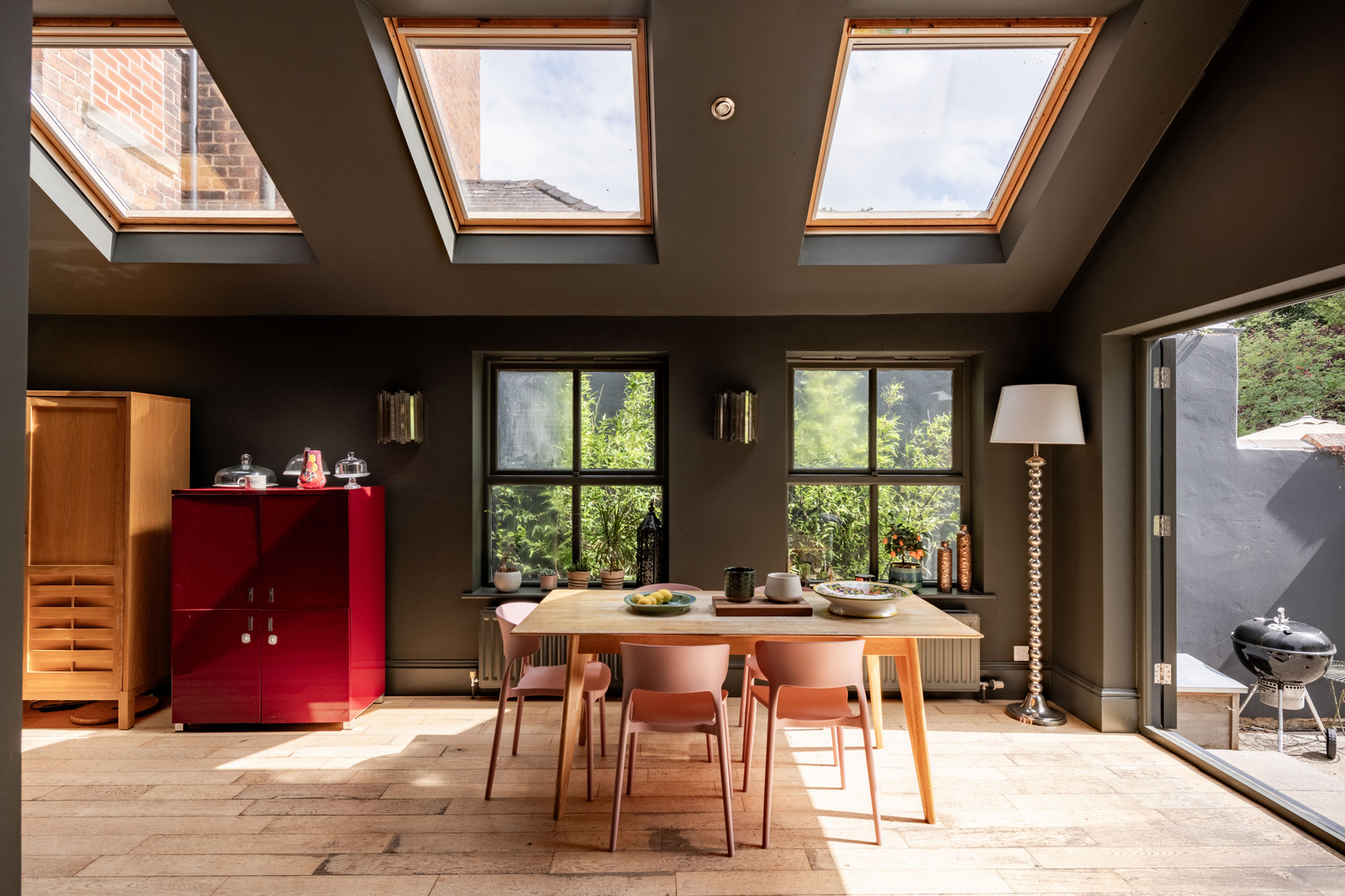 salle à manger maison victorienne décoration contemporaine