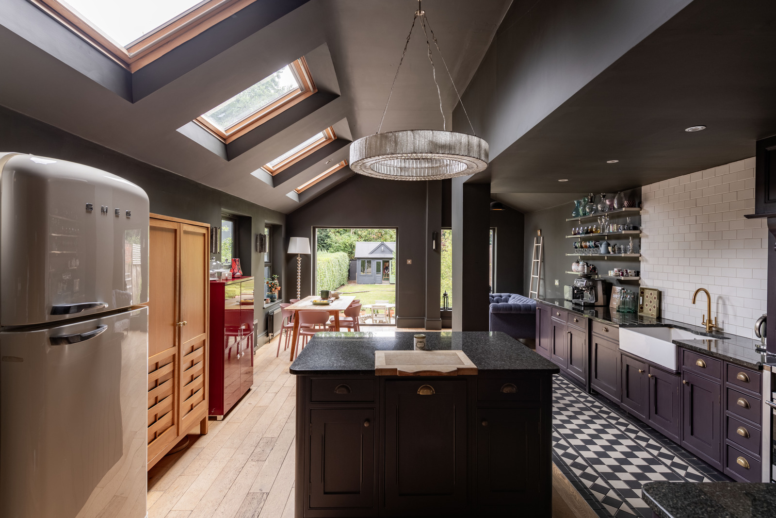 cuisine et salle à manger maison victorienne décoration contemporaine