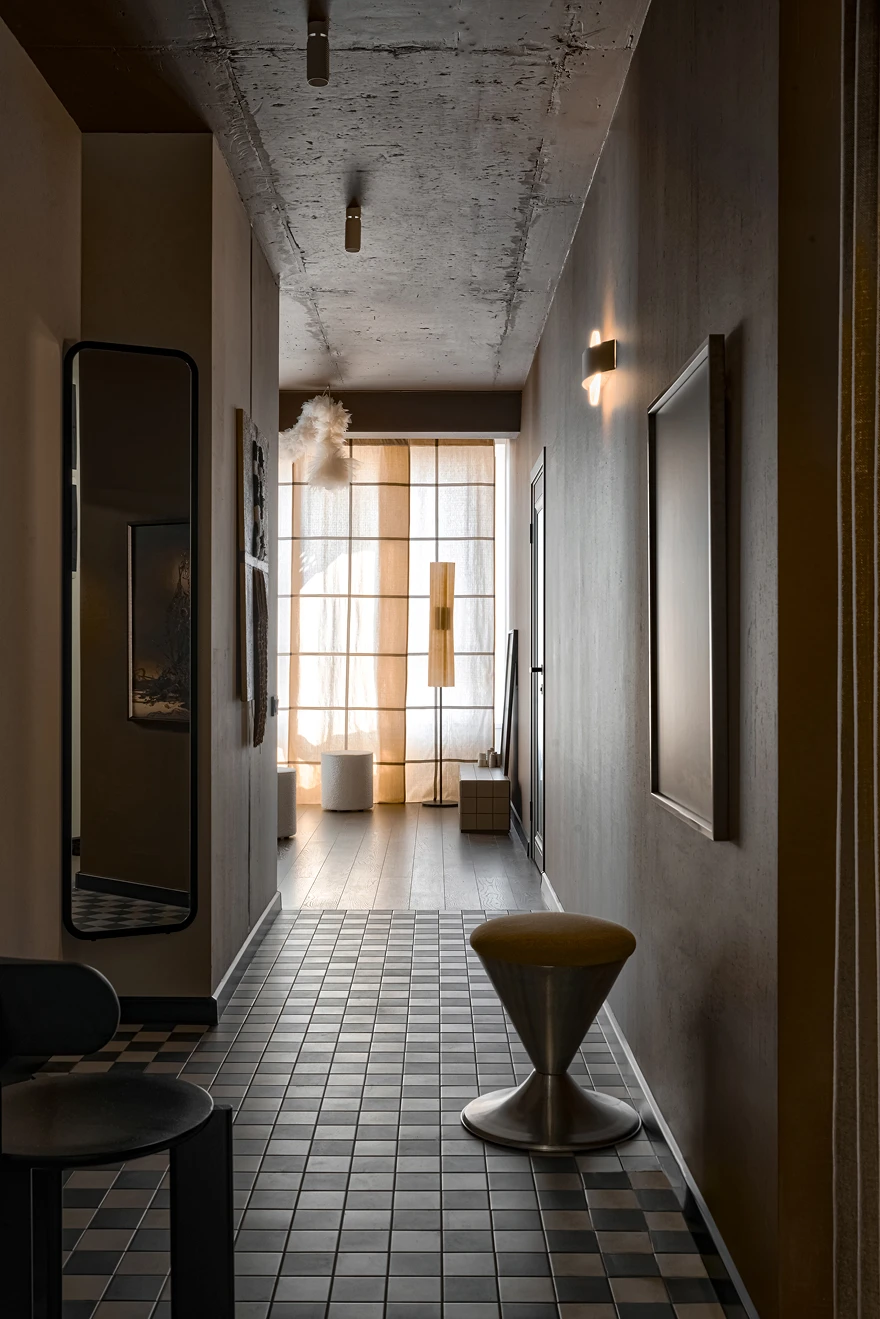 entrée appartement 46m2