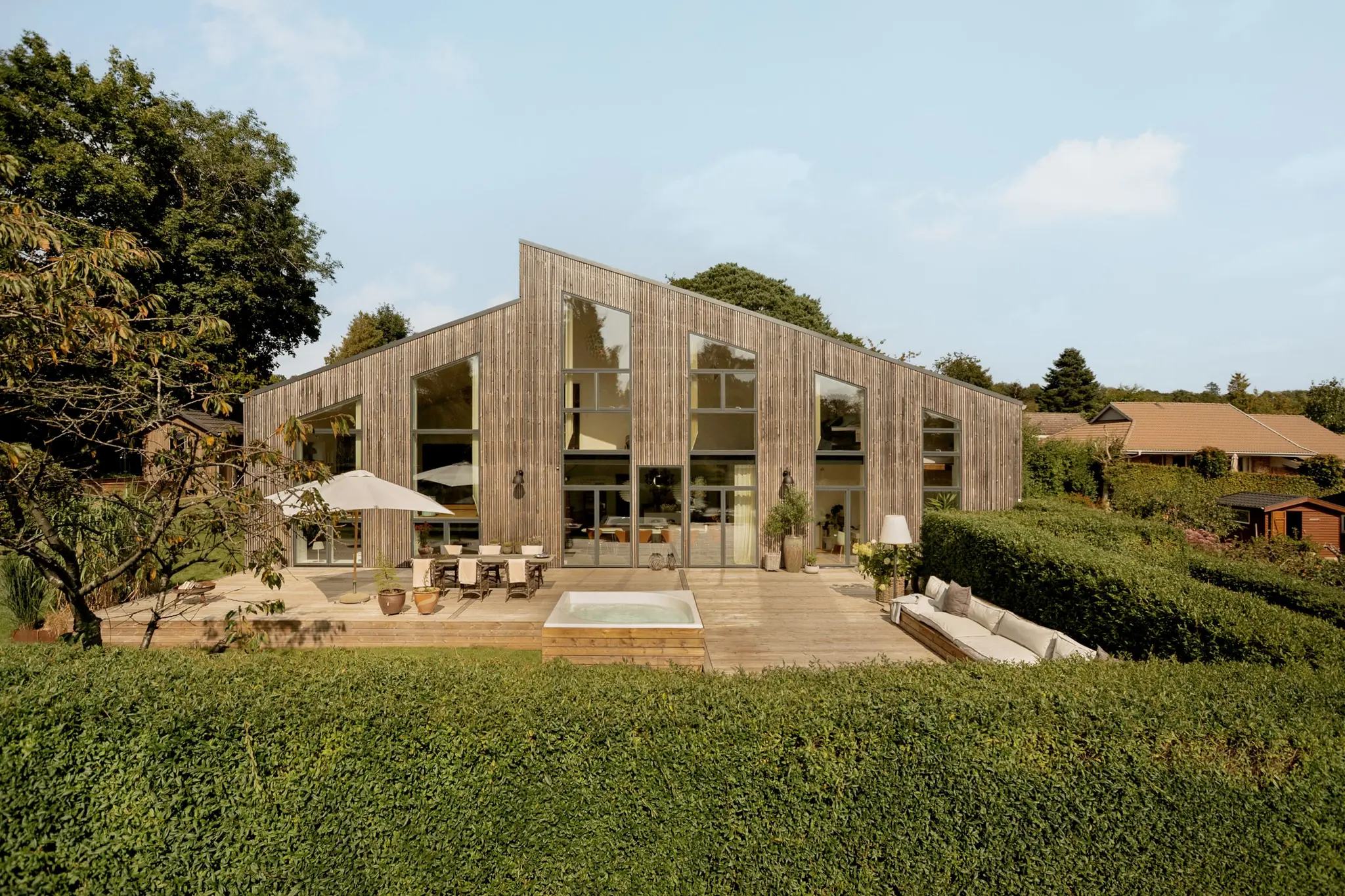 maison en bois contemporaine