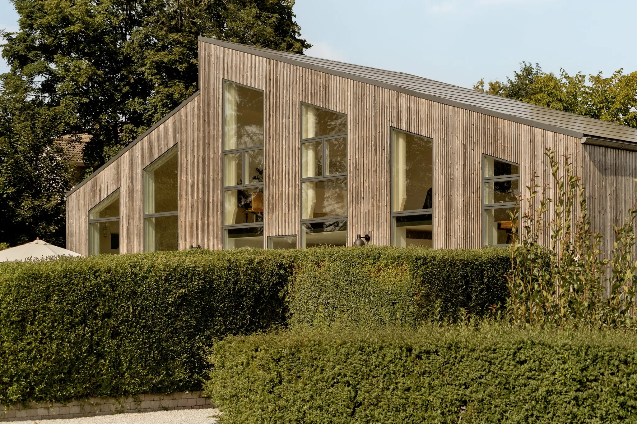 maison en bois contemporaine