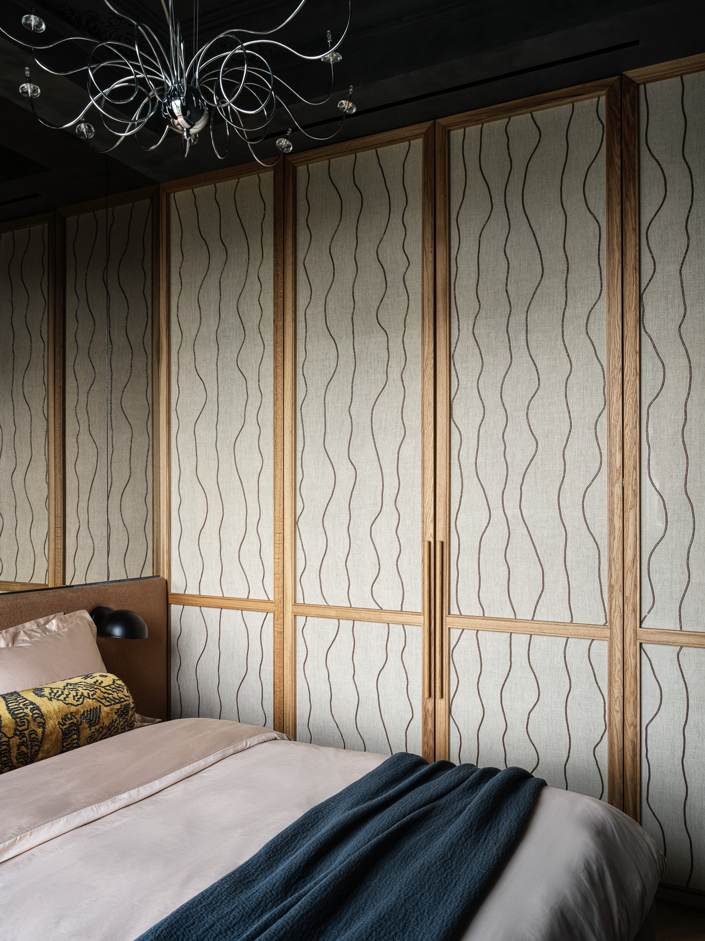 chambre décoration contemporaine et baroque