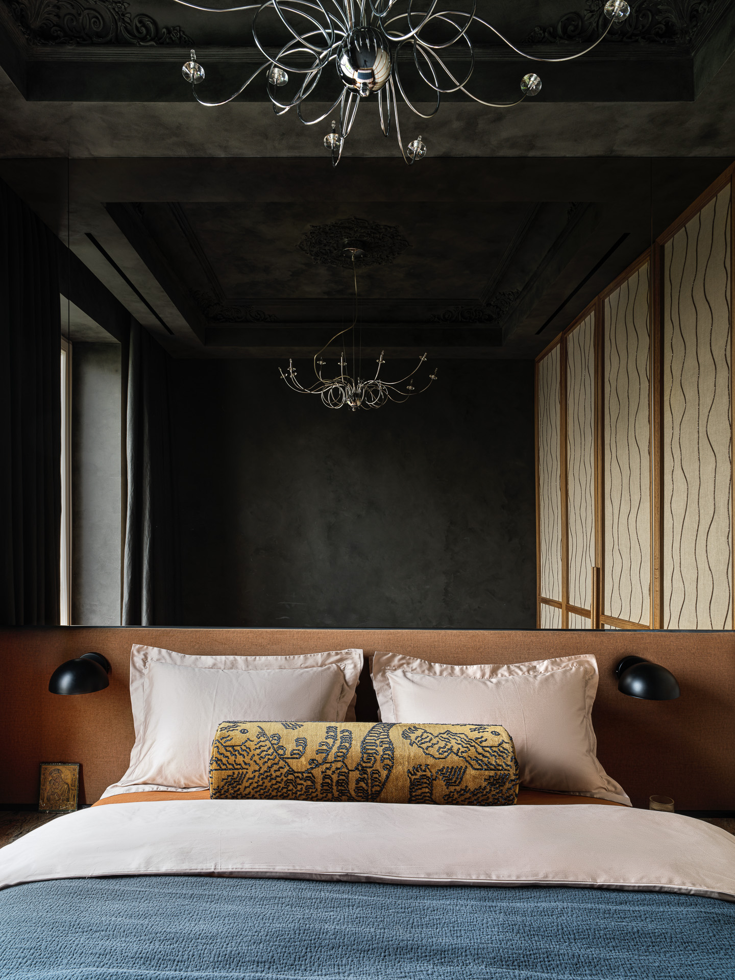 chambre décoration contemporaine et baroque
