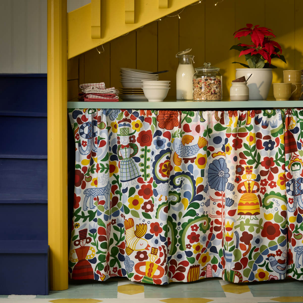 tissu coloré scandinave nouveautés IKEA octobre 2025