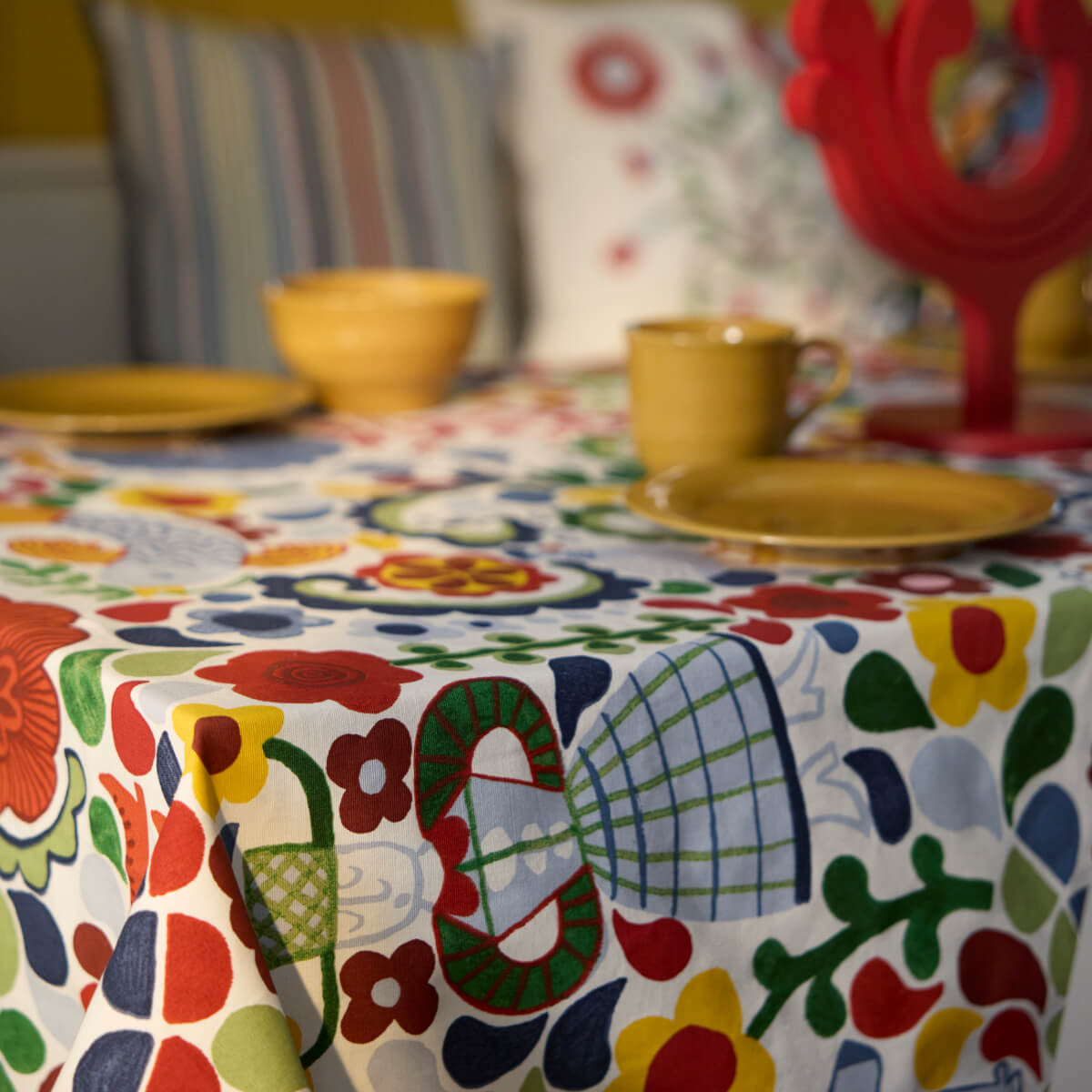 nappe tissu scandinave coloré nouveautés IKEA octobre 2025