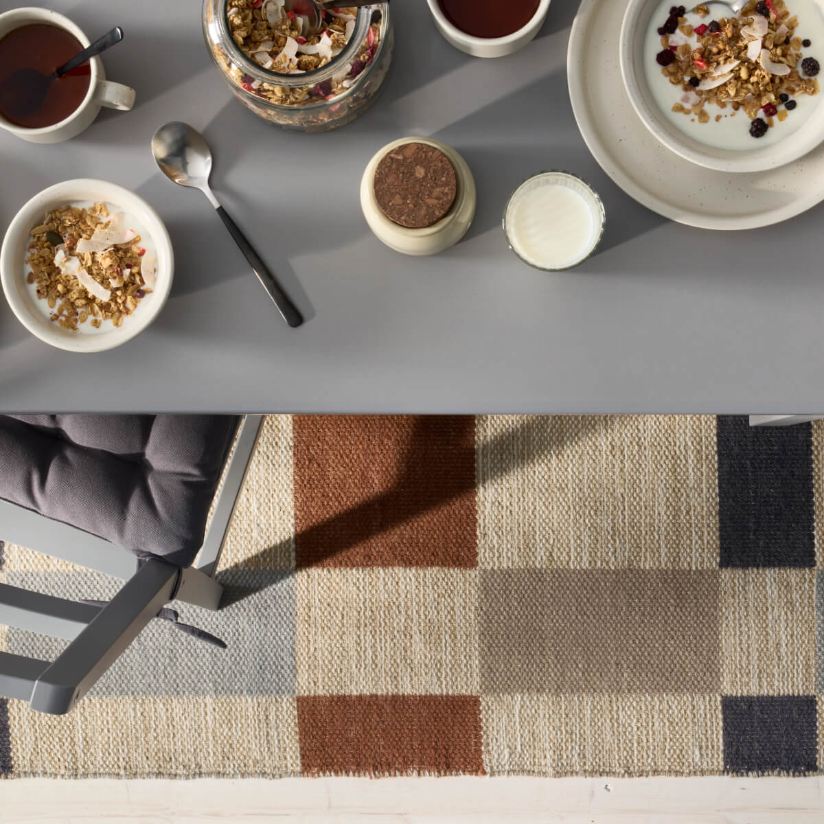 tapis à carreaux nouveautés IKEA octobre 2025