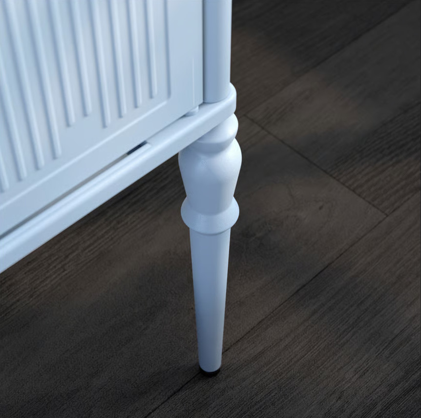 pied meuble entrée IKEA SÅGMÄSTARE faible profondeur