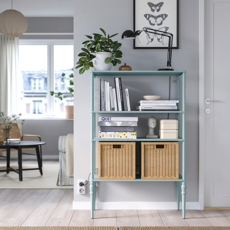 meuble entrée IKEA SÅGMÄSTARE faible profondeur sans portes