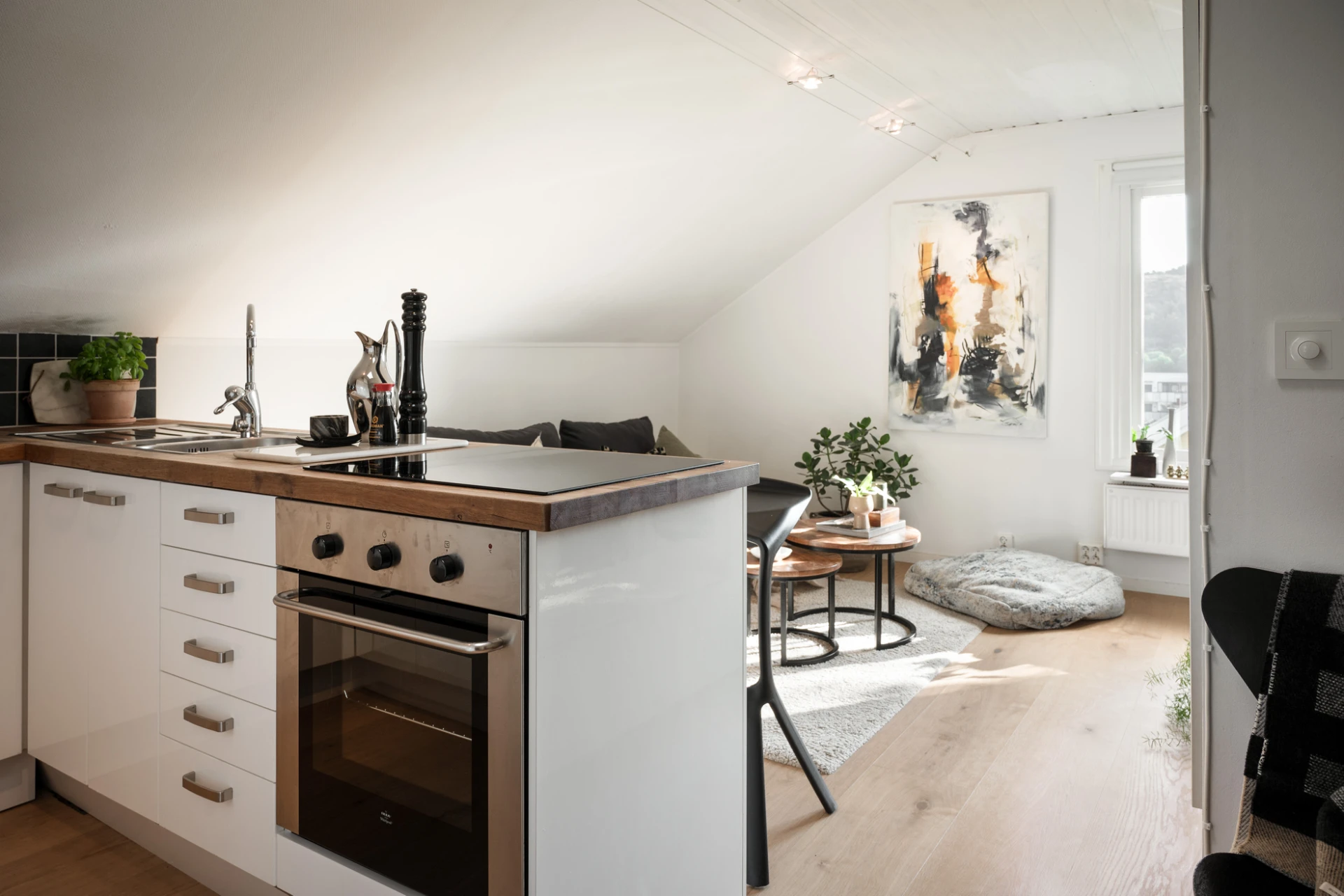 cuisine ouverte studio 24m2 décoration scandinave et moderne cuisine ouverte studio 24m2 décoration scandinave et moderne