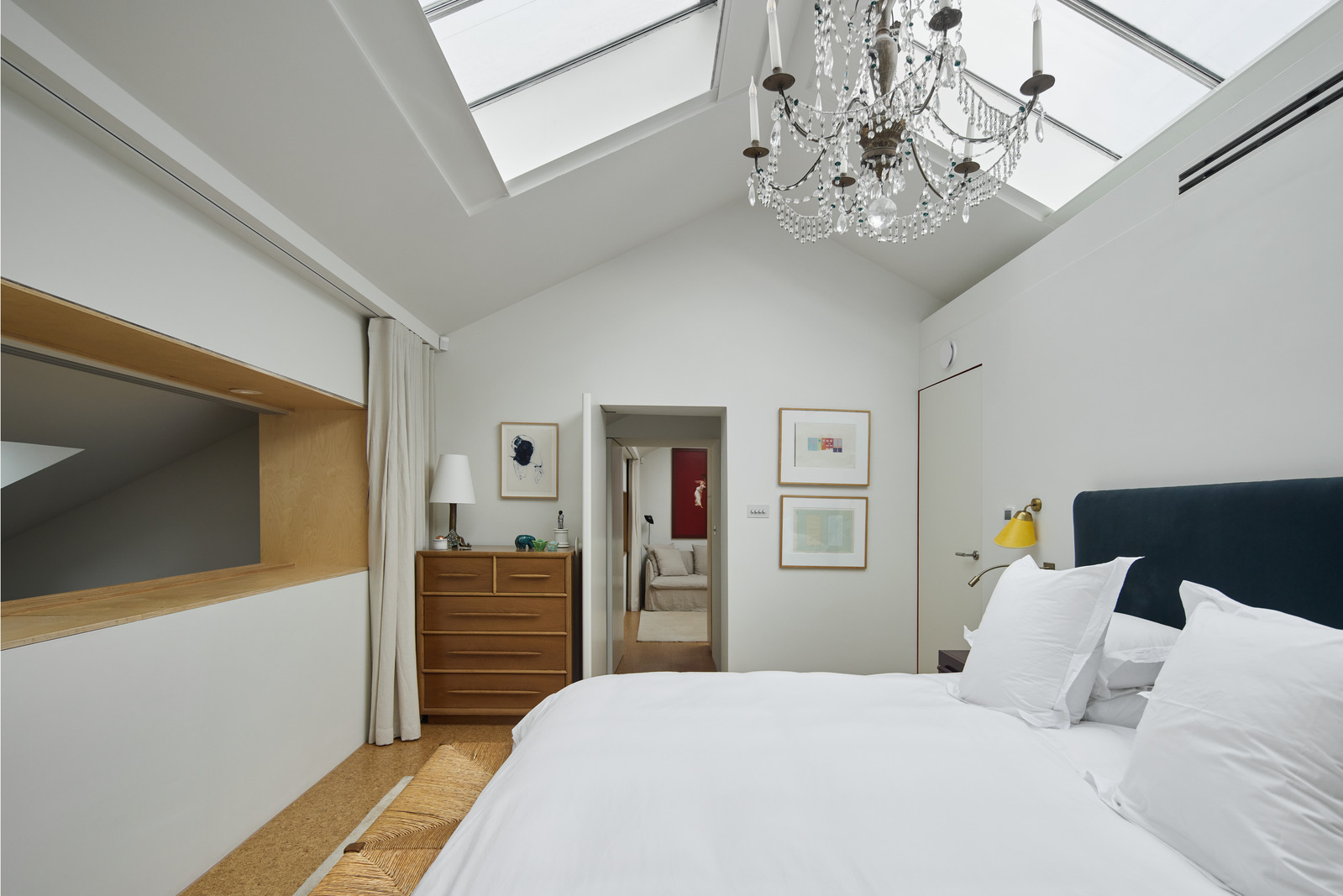 chambre avec verrière zénithale chambre avec verrière zénithale