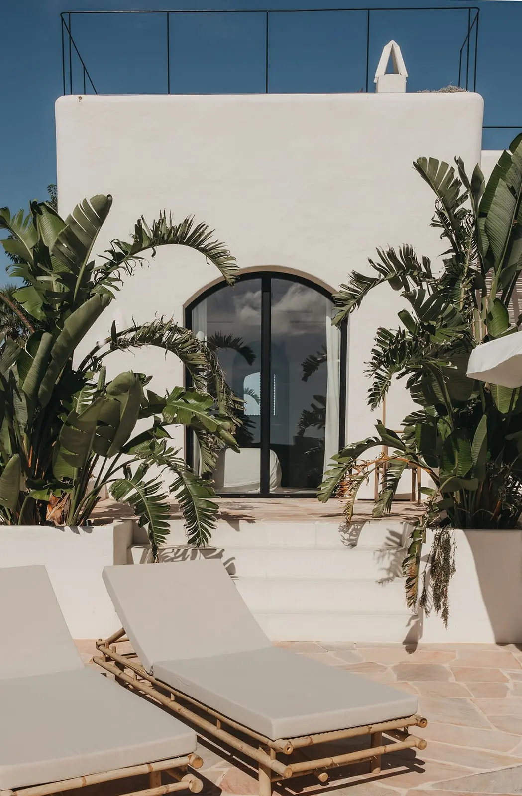 maison blanche cubique Baléares