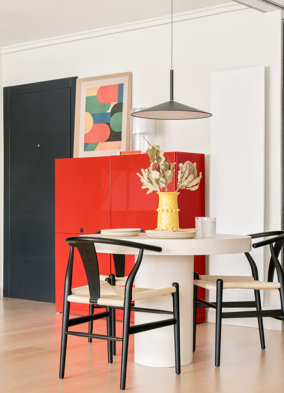 salon duplex décoration contemporaine