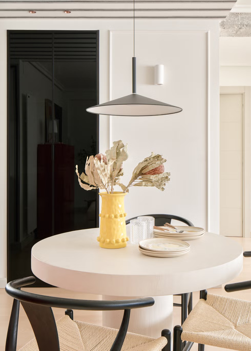 salle à manger et cuisine duplex décoration contemporaine