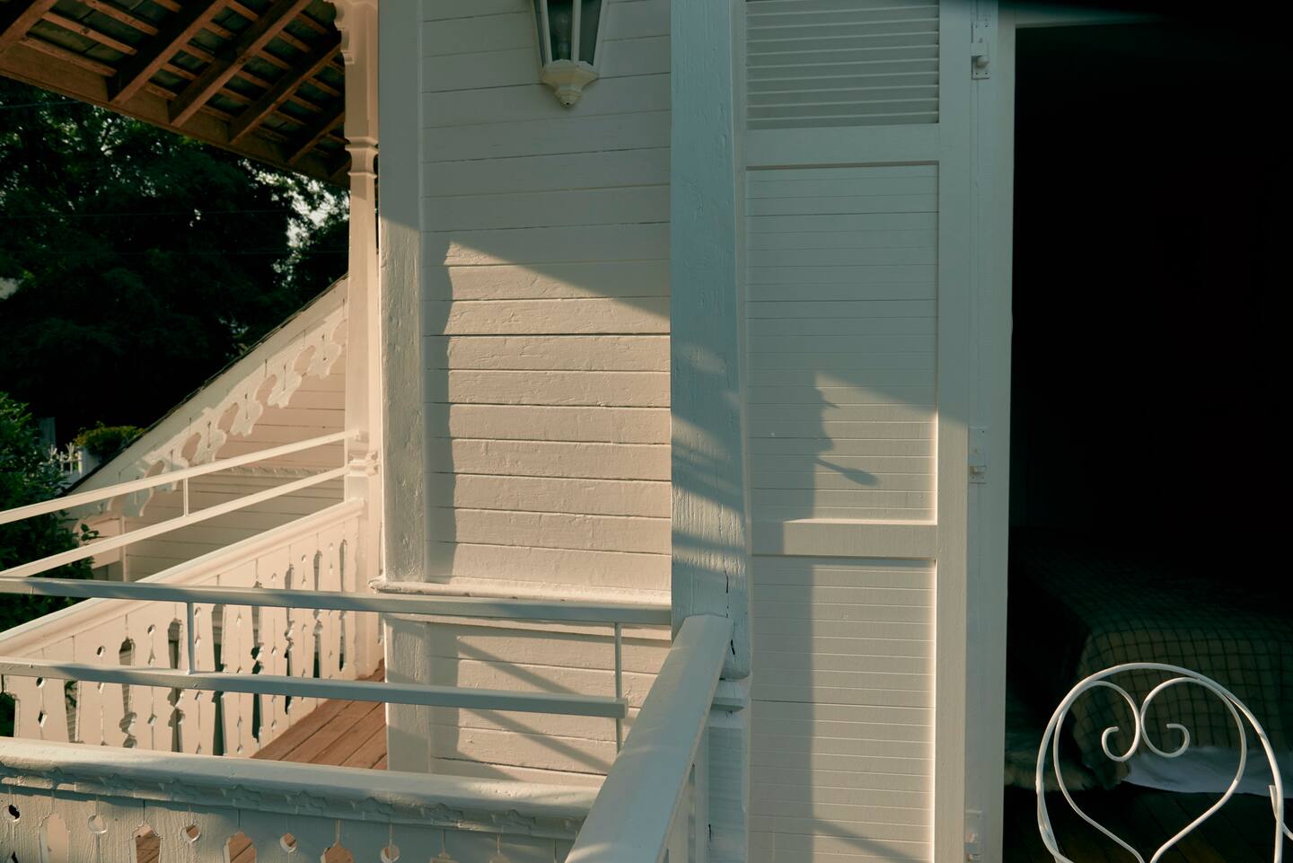 terrasse style varangue Chalet Olivet terrasse style varangue Chalet Olivet