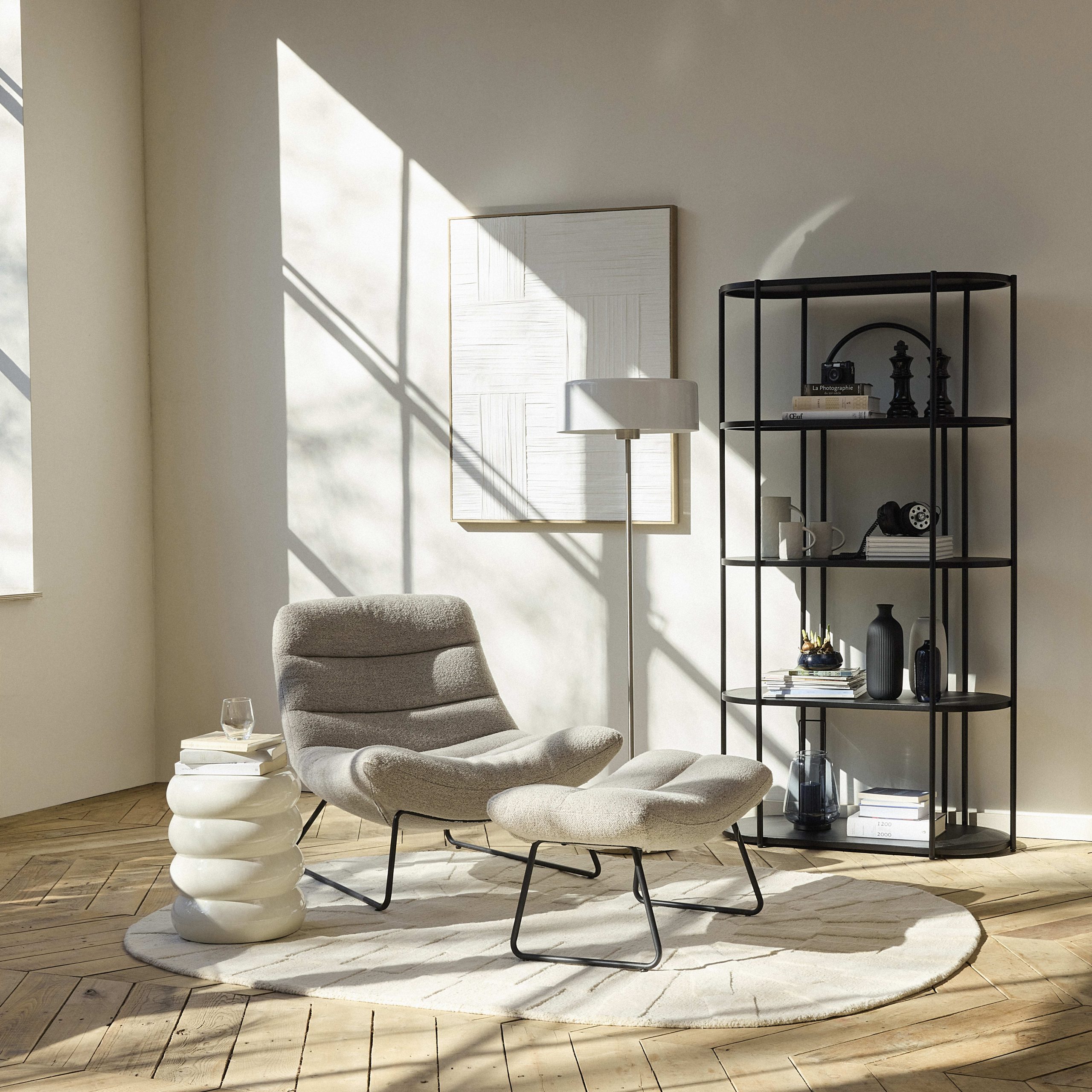 salon décoration design Refuge Boréal