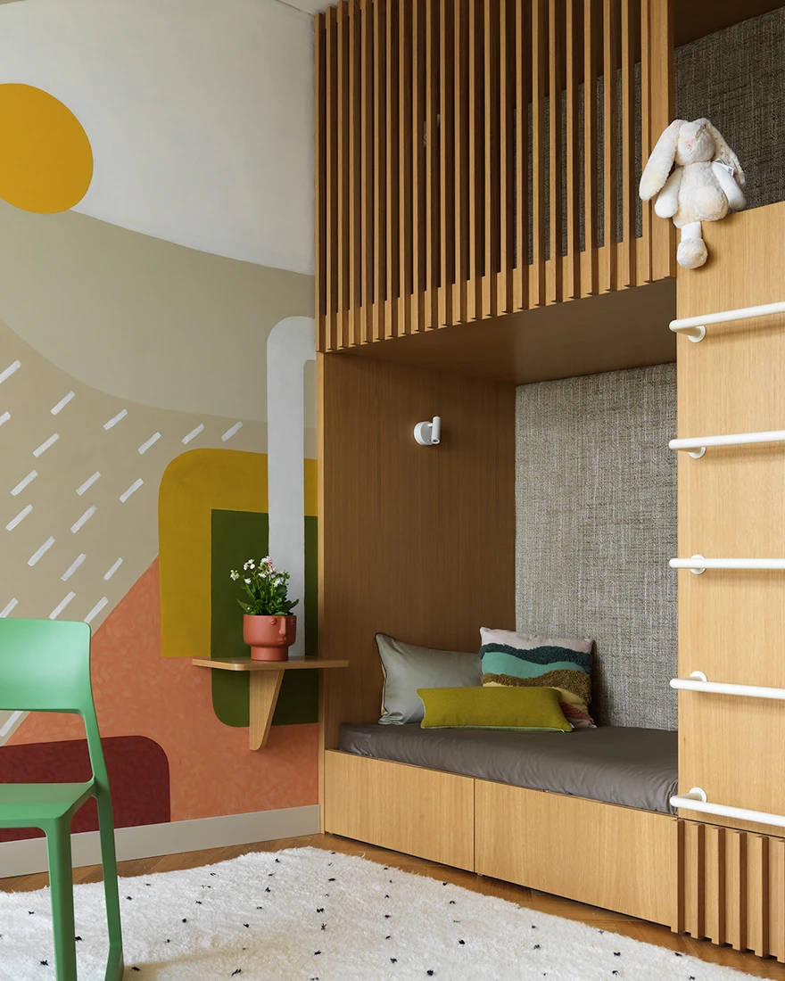 chambre enfant avec mezzanine
