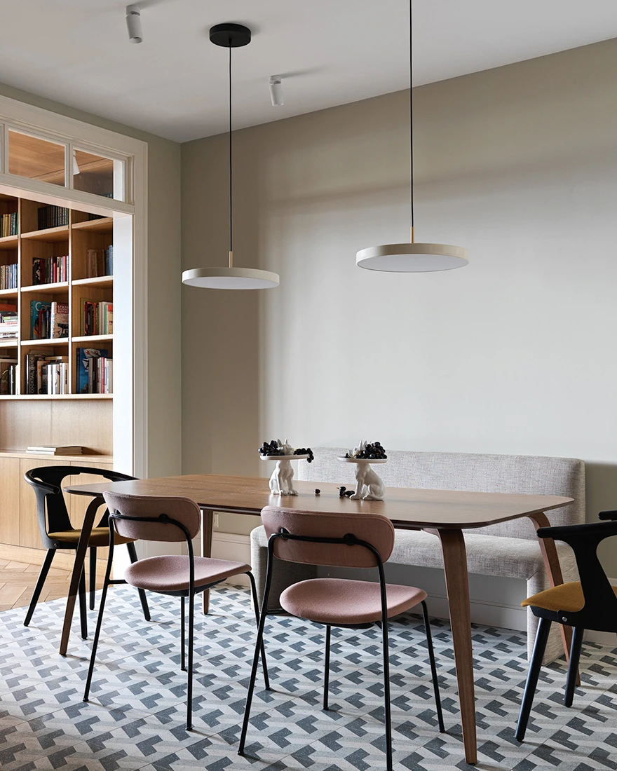 salle à manger décoration contemporaine