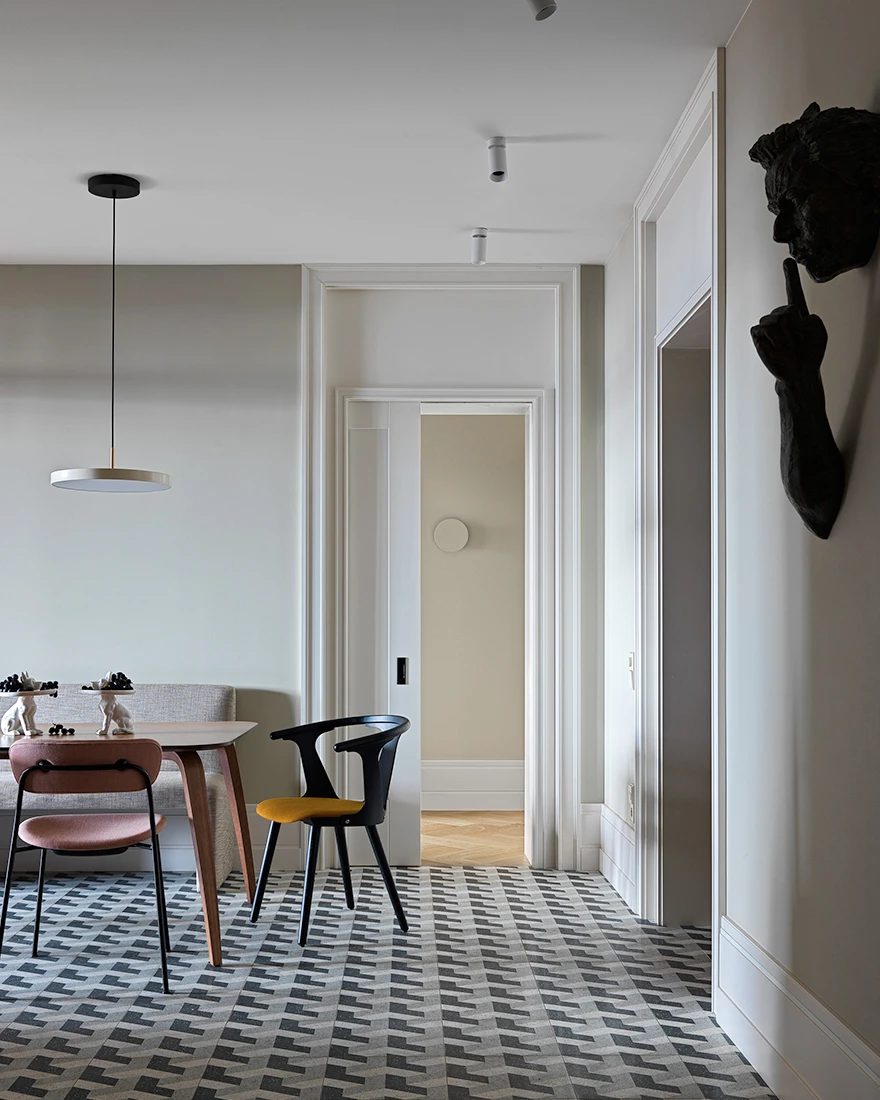 salle à manger décoration contemporaine