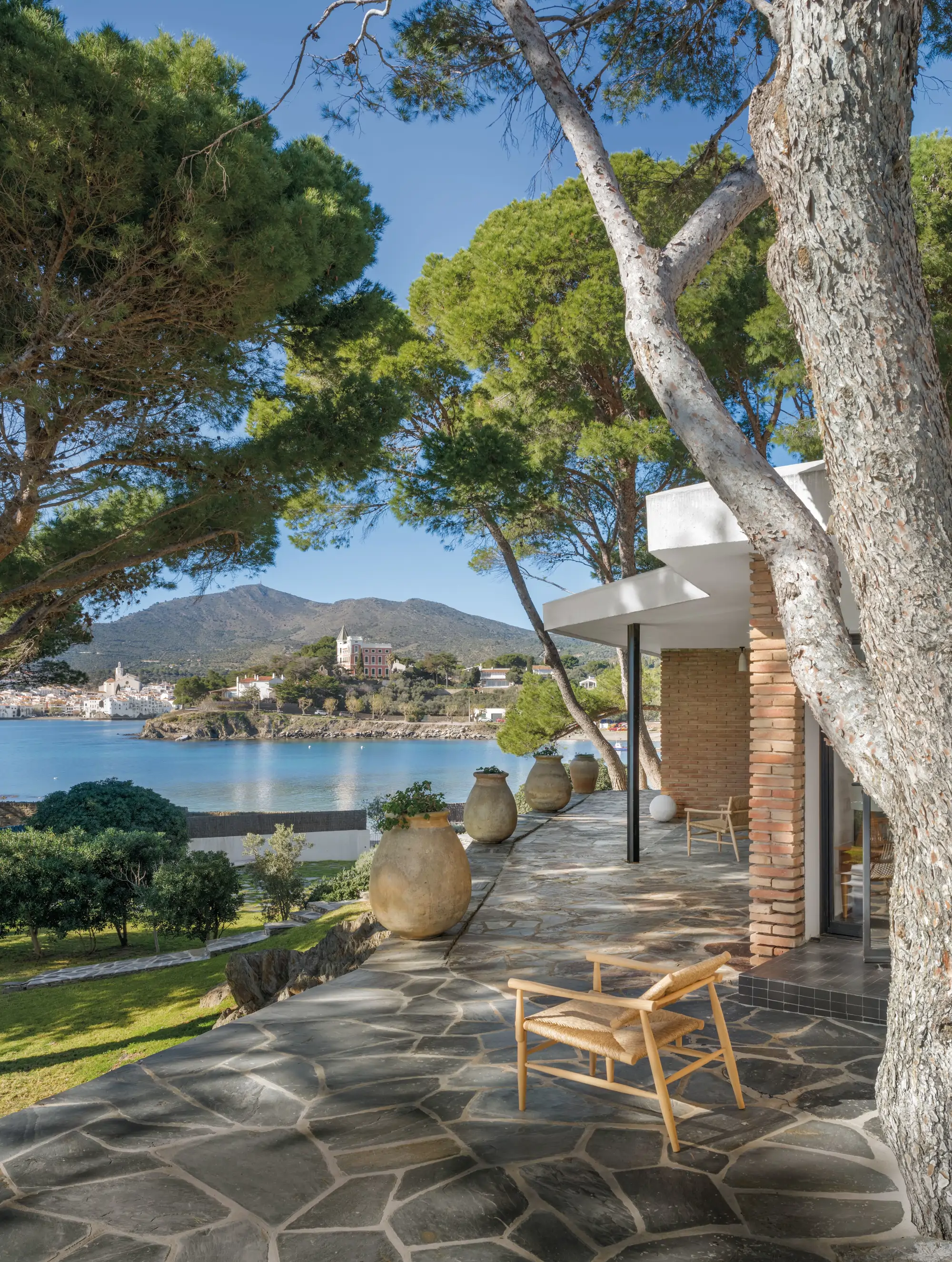 terrasse maison décoration contemporaine Cadaqués