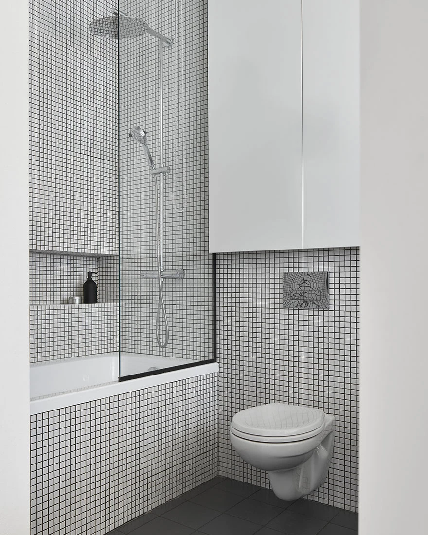 salle de bain noire et blanche salle de bain noire et blanche