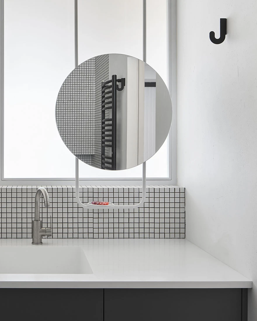 salle de bain noire et blanche salle de bain noire et blanche