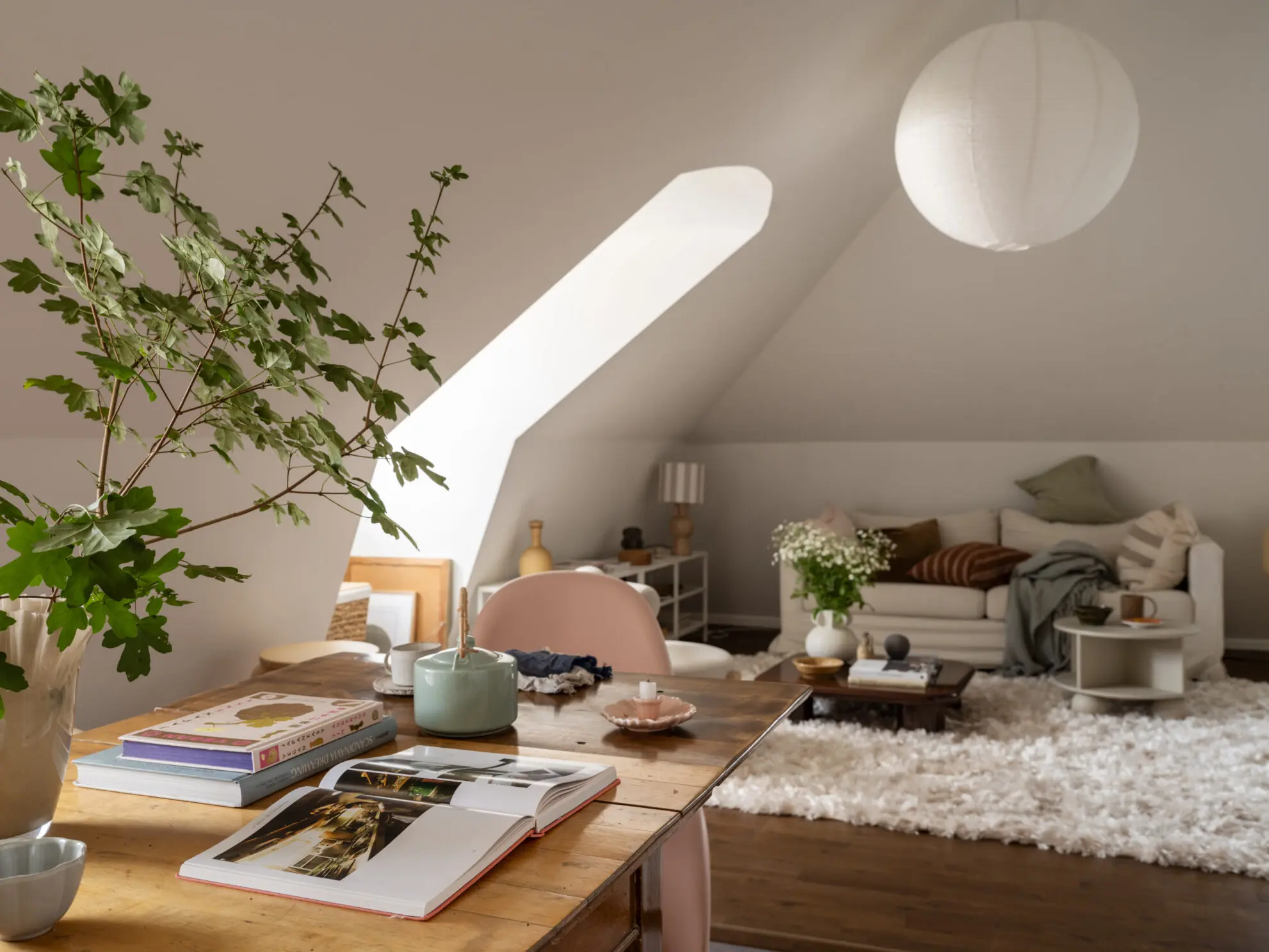 studio mansardé de 40m2 décoration scandinave studio mansardé de 40m2 décoration scandinave