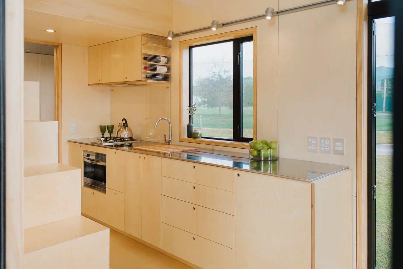 intérieur mini maison mobile