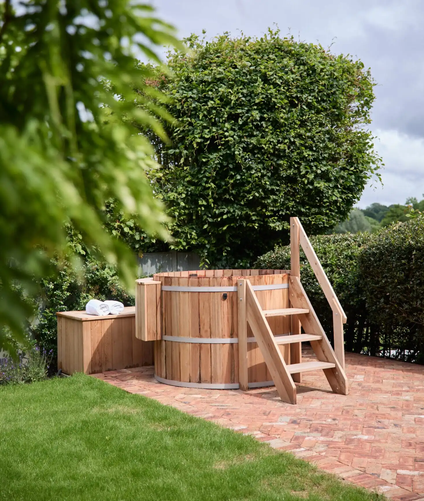 jardin avec hot tub Wisteria Cottage jardin avec hot tub Wisteria Cottage