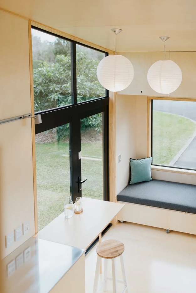 intérieur mini maison mobile