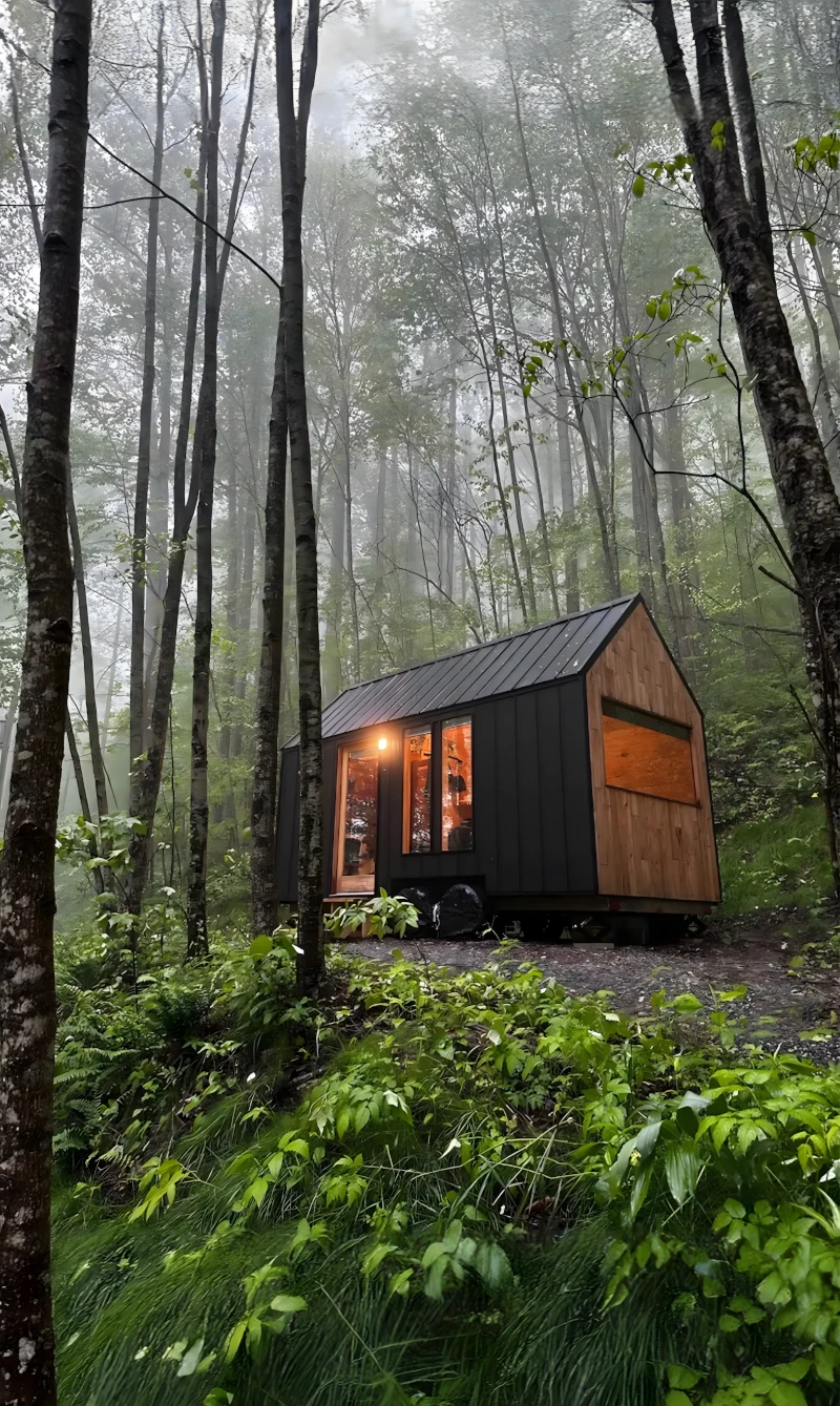 tiny house Overnighter par Nordic & Spruce tiny house Overnighter par Nordic & Spruce