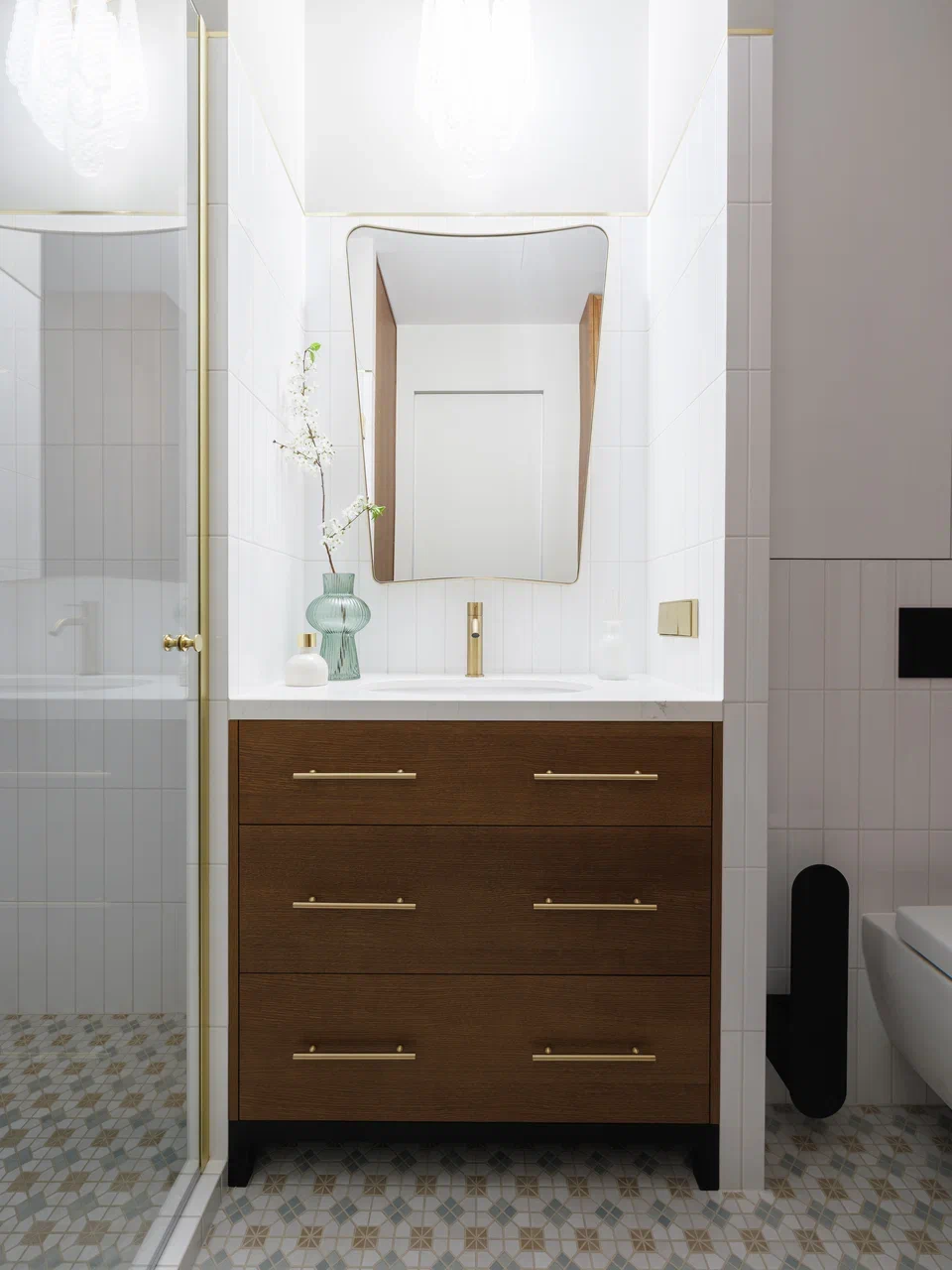 salle de bains style rétro contemporain salle de bains style rétro contemporain