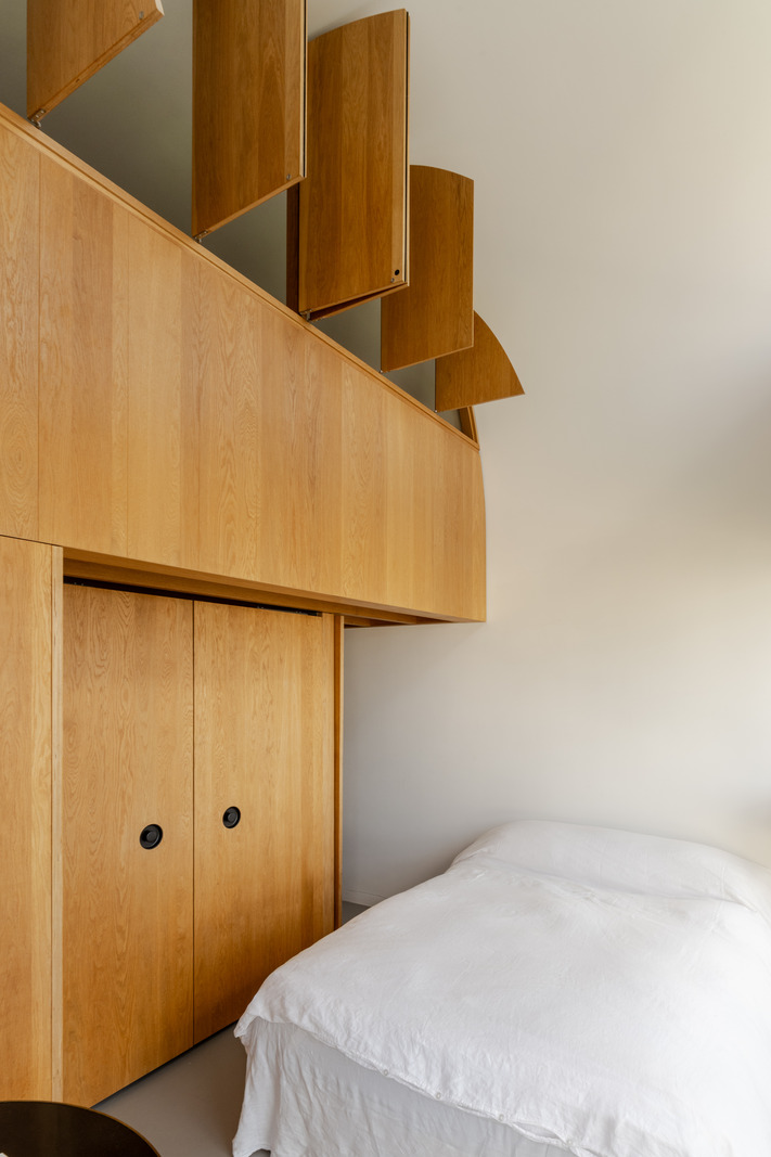 chambre avec mezzanine appartement 83m2 The Barbican Londres chambre avec mezzanine appartement 83m2 The Barbican Londres