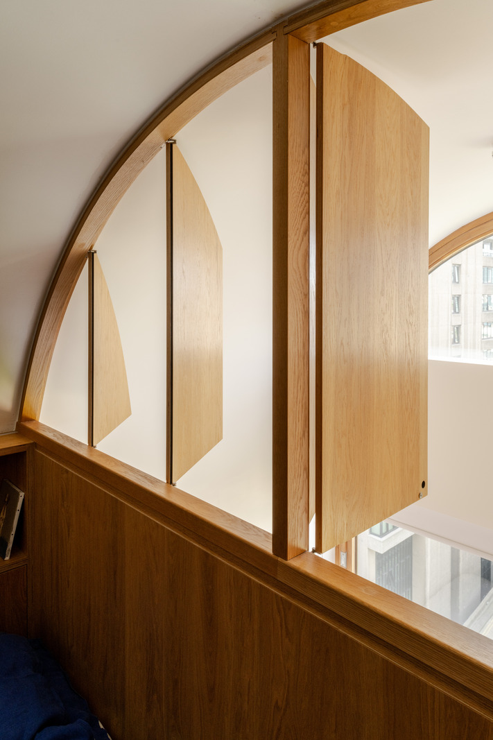 chambre avec mezzanine appartement 83m2 The Barbican Londres chambre avec mezzanine appartement 83m2 The Barbican Londres