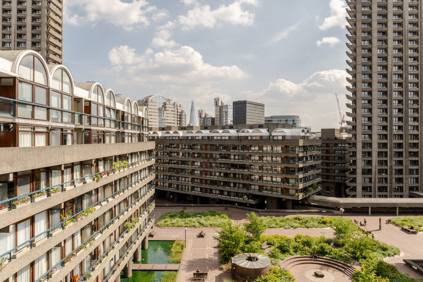 jardin The Barbican Londres jardin The Barbican Londres