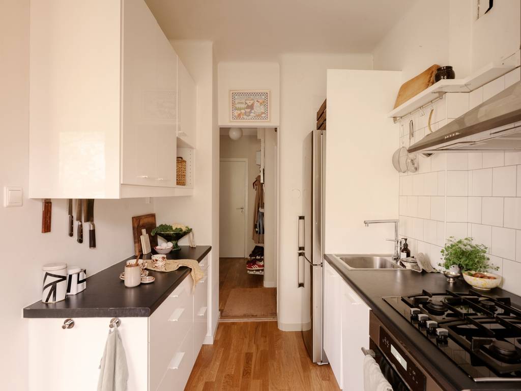 cuisine semi ouverte appartement 44m2 décoration scandinave vintage cuisine semi ouverte appartement 44m2 décoration scandinave vintage
