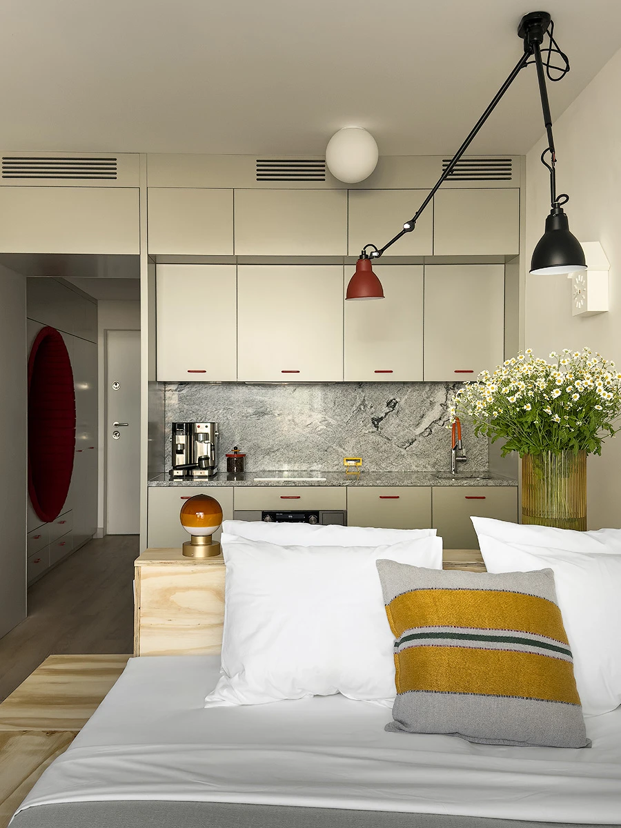 lit podium et cuisine studio 30m2 lit podium et cuisine studio 30m2