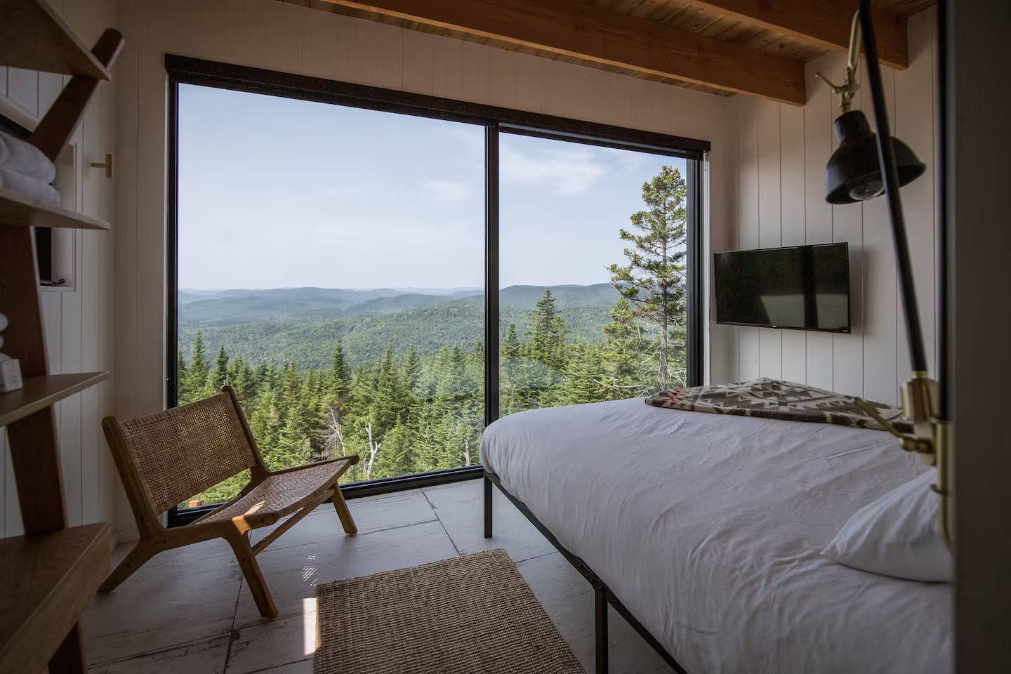 chambre baie vitrée maison contemporaine et vitrée dans la nature Cliff n°46 chambre baie vitrée maison contemporaine et vitrée dans la nature Cliff n°46