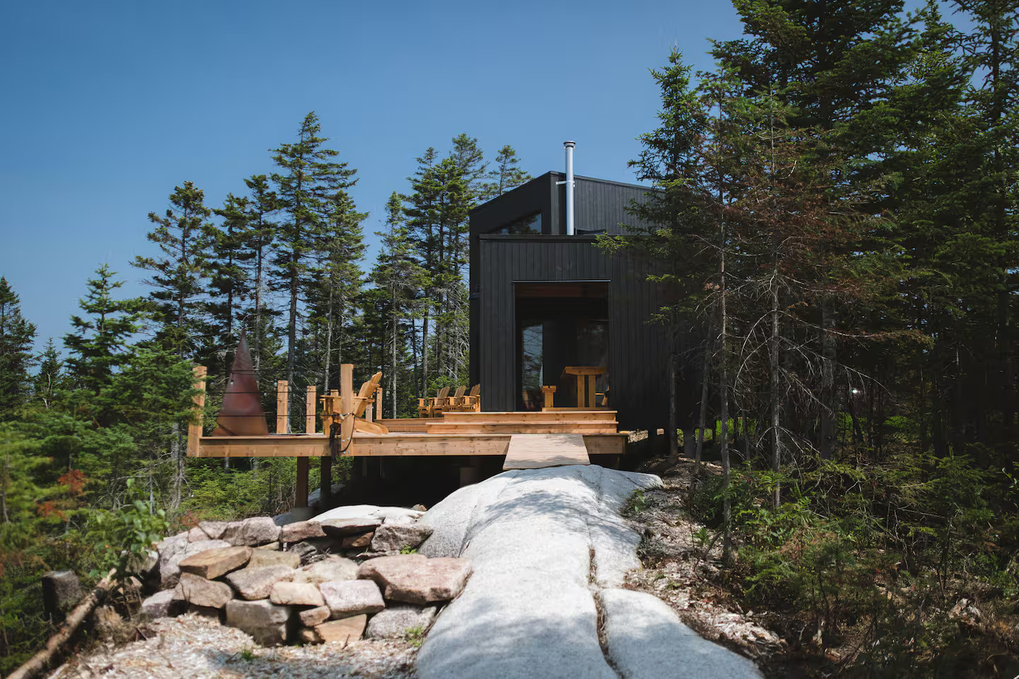 maison contemporaine et vitrée dans la nature Cliff n°46 maison contemporaine et vitrée dans la nature Cliff n°46