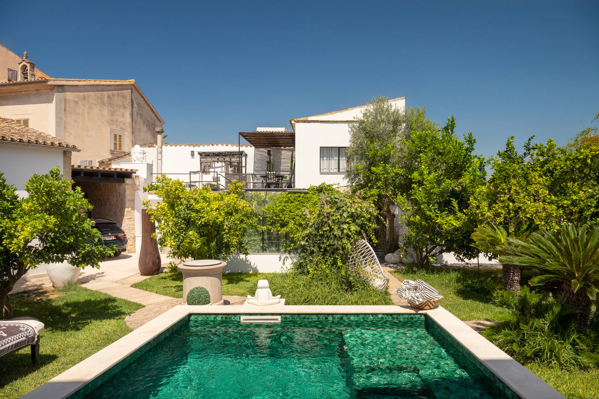 jardin avec piscine jardin avec piscine