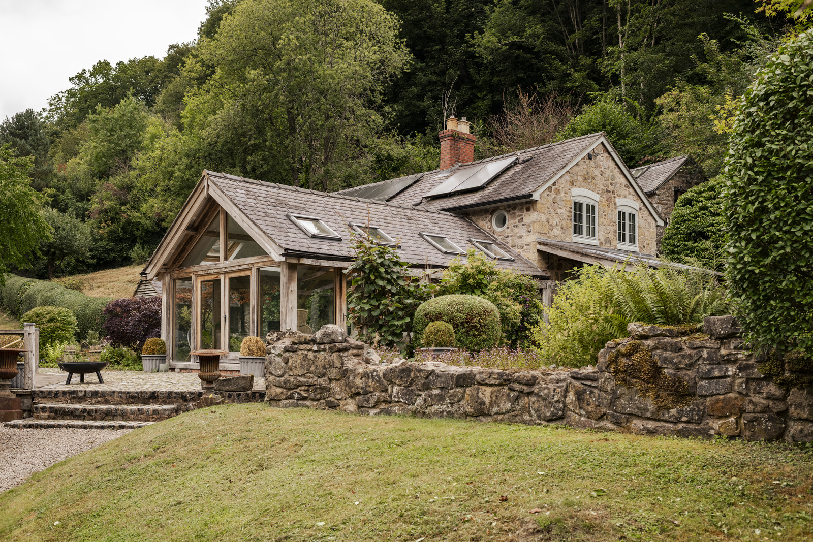 maison galloise rénovée
