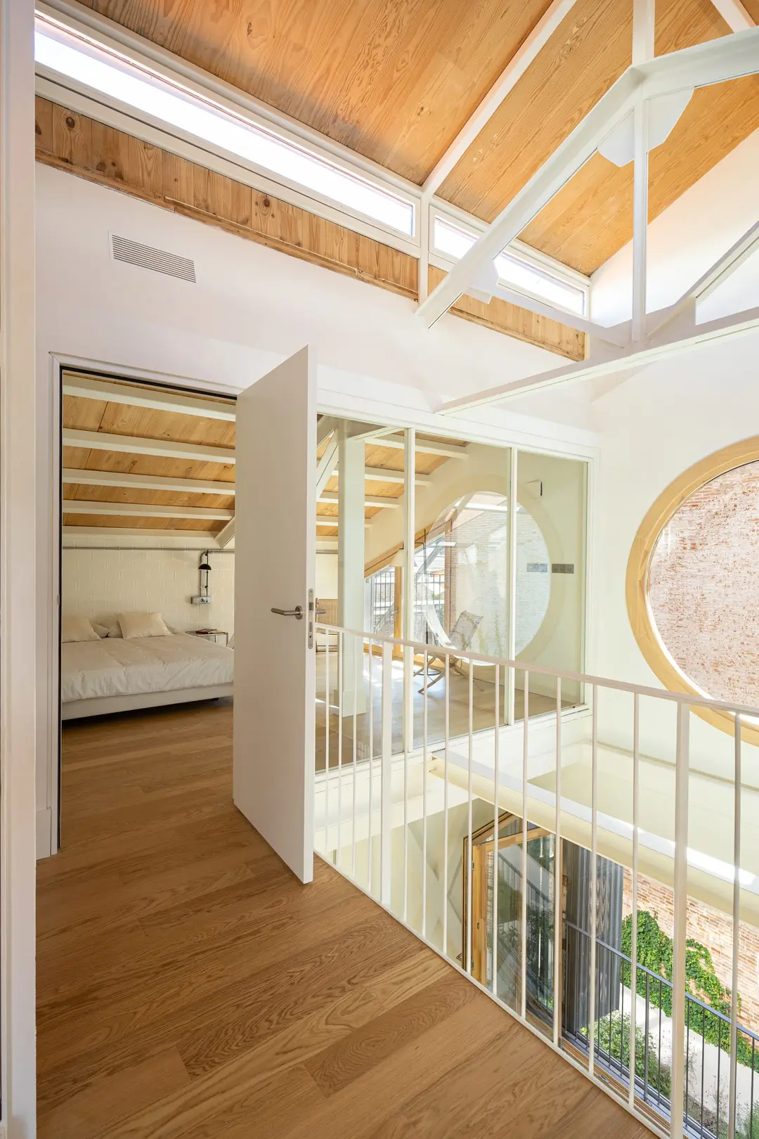 mezzanine et chambre triplex design Barcelone