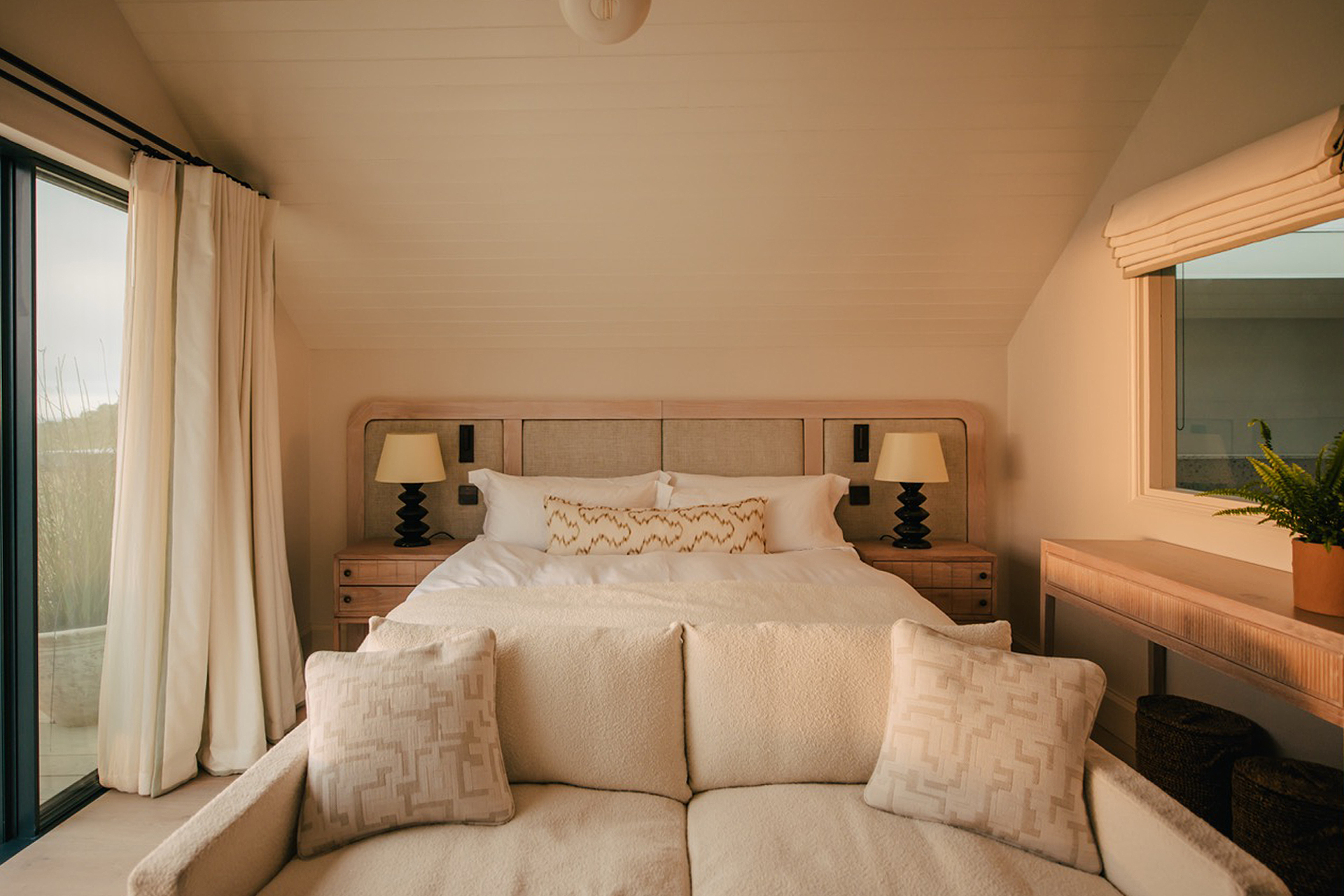 chambre décoration contemporaine avec baie vitrée chambre décoration contemporaine avec baie vitrée